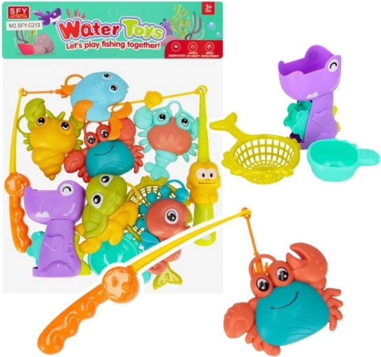 Gioco di pesca degli animali marini per bambini