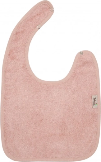 Bavaglino Timboo misty rose con bottoni a pressione