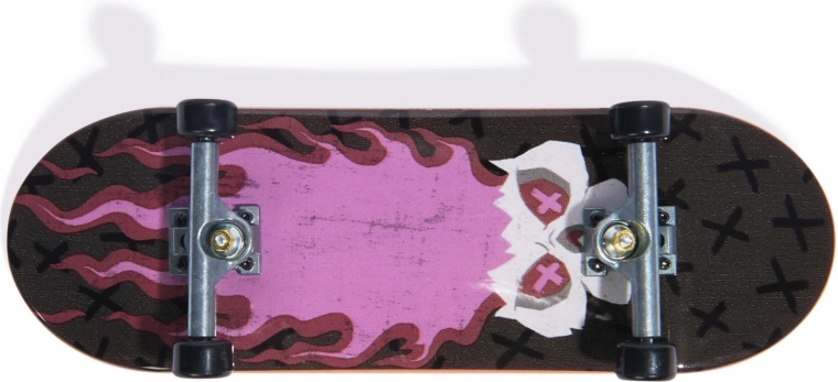 Mini tavola da skateboard realistica