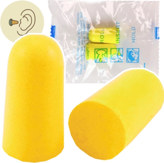 Tappi antirumore per orecchie 24,5 × 13 mm