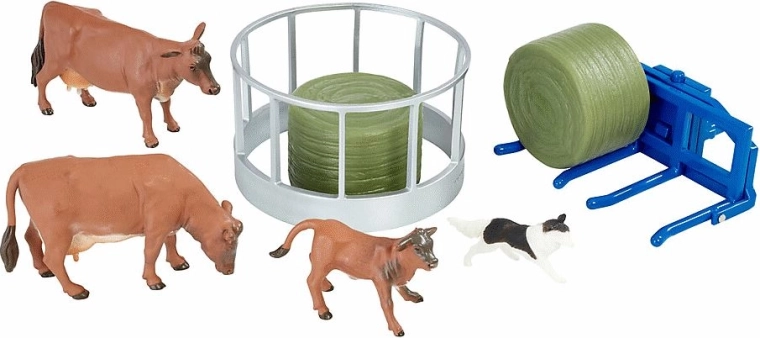Animali e accessori per giocare in fattoria