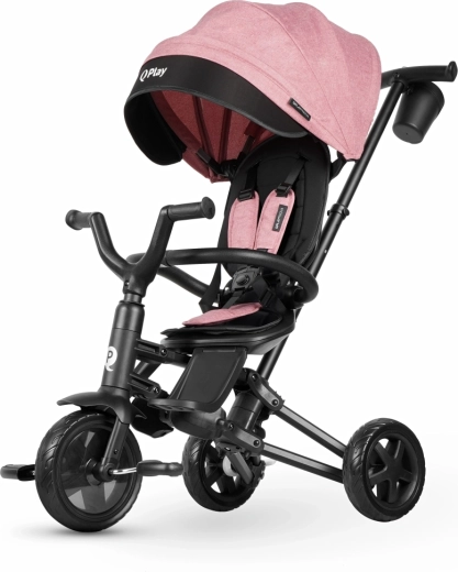 Triciclo pieghevole per bambini QPlay Nova Niello Pink