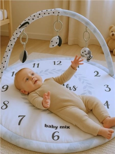 Morbido tappetino per giocare a pancia in giù e sulla schiena