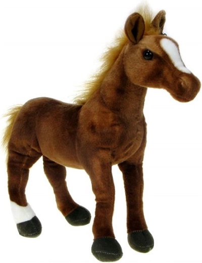 Cavallo di peluche Purosangue Inglese 35 cm