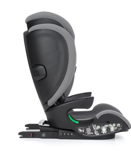 ISOFIX stabile e corretto instradamento della cintura