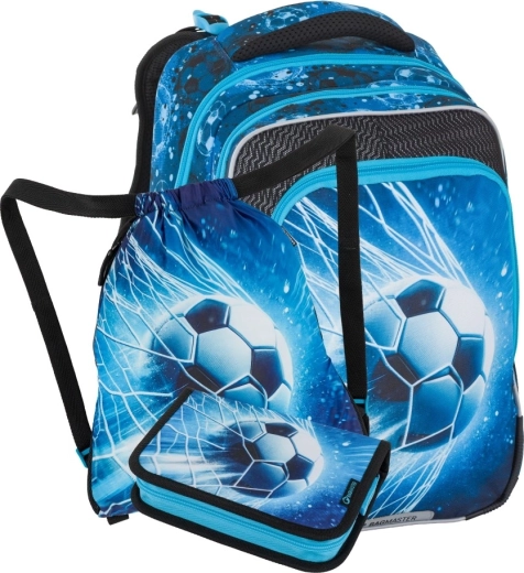 Bagmaster Beta piccolo set scolastico per bambini di prima – calcio