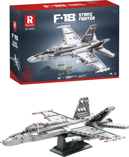 Set di costruzioni caccia F-18 – 1387 pezzi