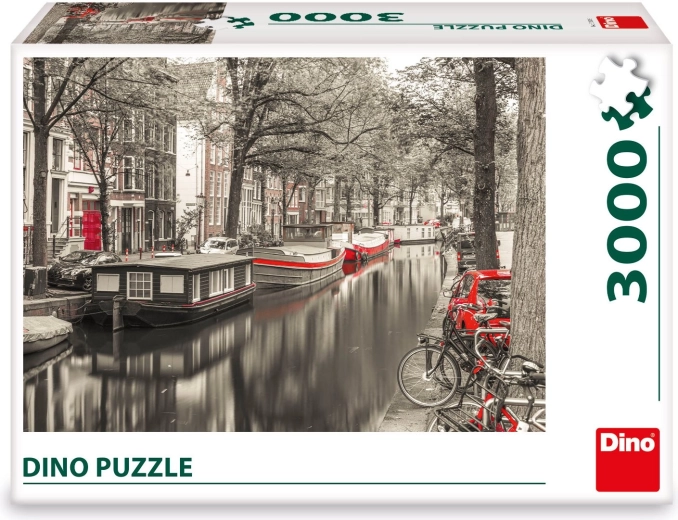 Elegante motivo del canale di Amsterdam