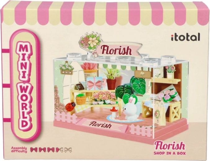i-Total diorama fai-da-te Fioreria da assemblare