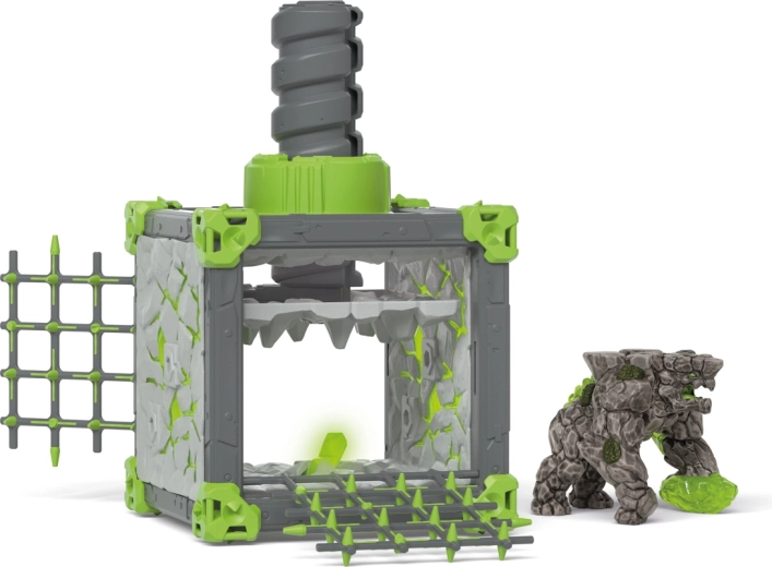Schleich Eldrador creatures BattleCave: Stone Smasher e arena con trappole
