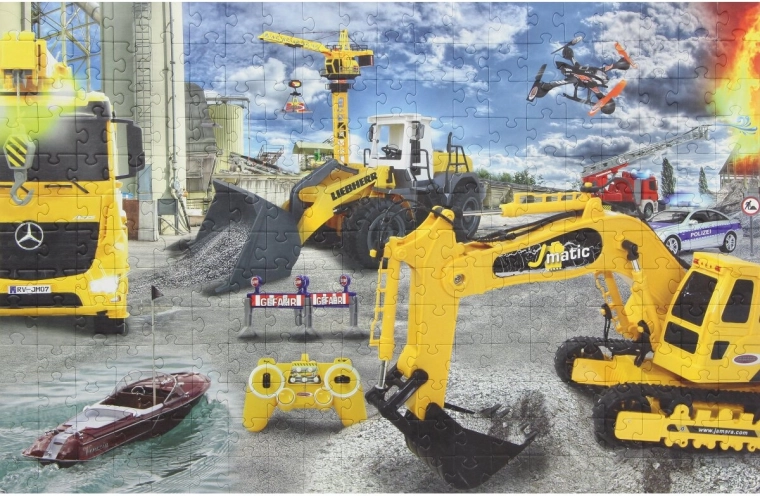 Puzzle Jamara con cantiere 260 pezzi