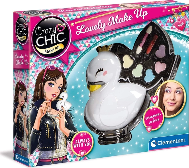 Crazy Chic Lovely make-up cigno CLEMENTONI