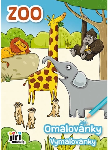 Album da colorare A5 zoo