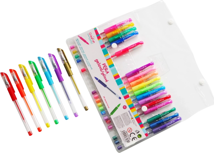 Penna gel CreaFun 24 colori SPARKYS