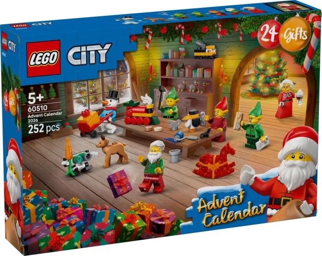 Calendario dell’avvento LEGO City 2026 (60510)