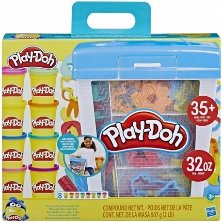 Valigetta creativa con pasta modellabile e accessori Play-Doh