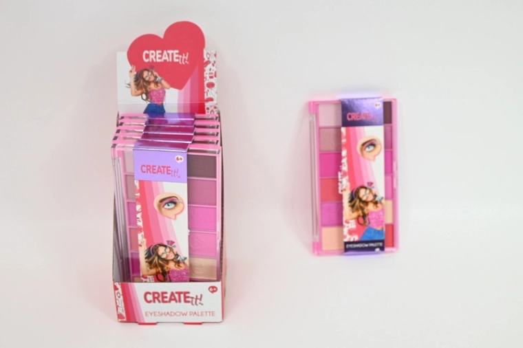 Create It! palette di ombretti – 12 tonalità nei toni rosa-rossi