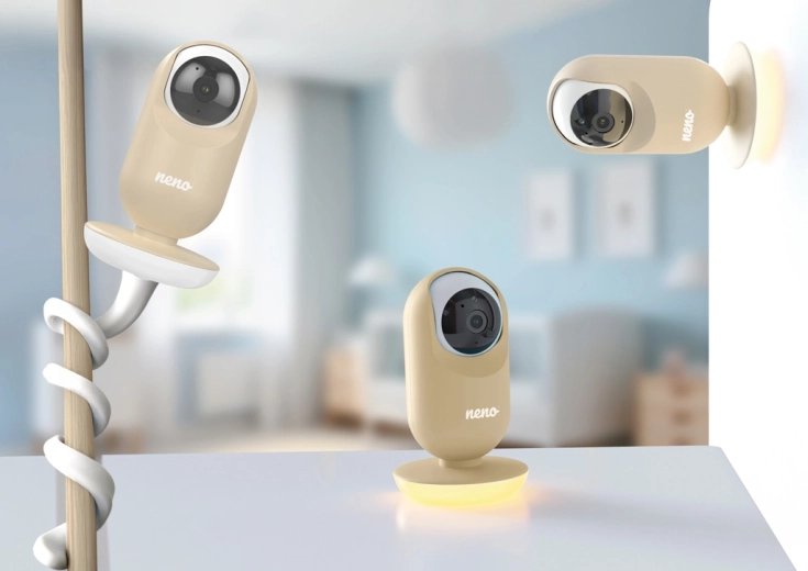 Telecamera orientabile controllata dal ricevitore e zoom 4×