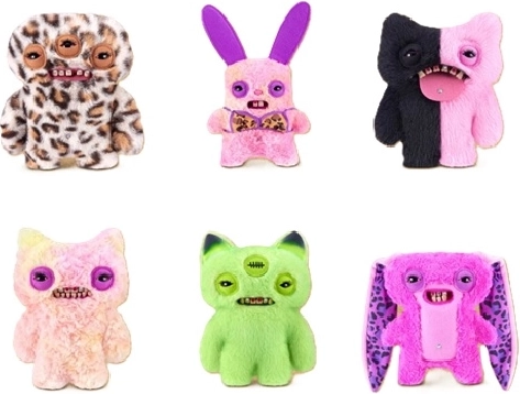 Peluche Fuggler Baddies ZURU 23 cm - 1 pezzo