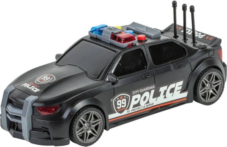 Design sportivo della polizia con dettagli