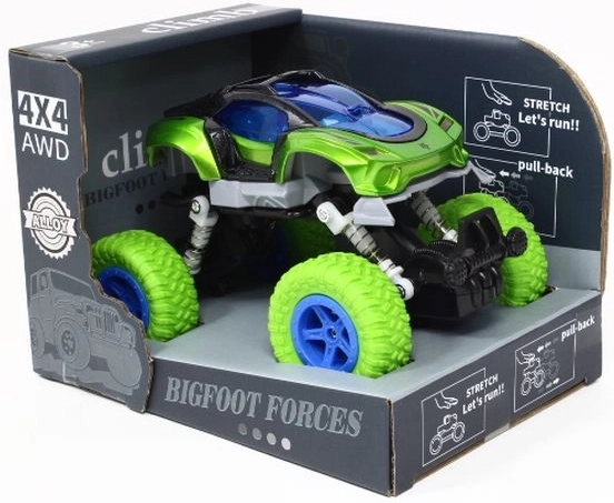 Macchinina in metallo 4×4 con sospensioni