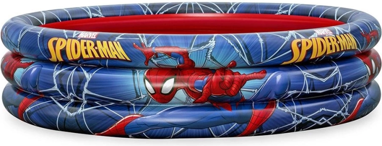 Piscinetta gonfiabile per bambini Bestway Spider-Man 122 × 30 cm