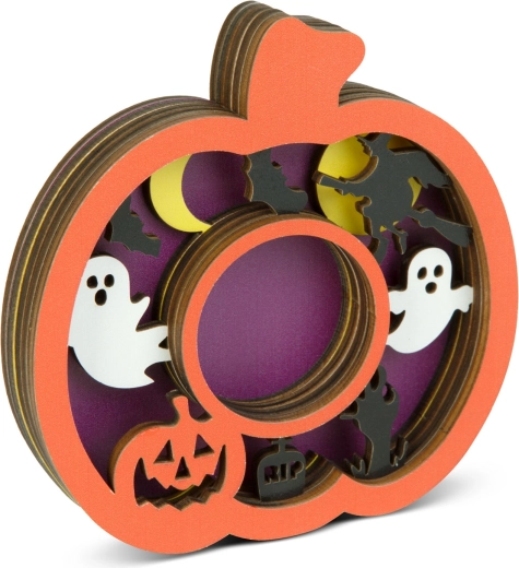 Design a forma di zucca per Halloween