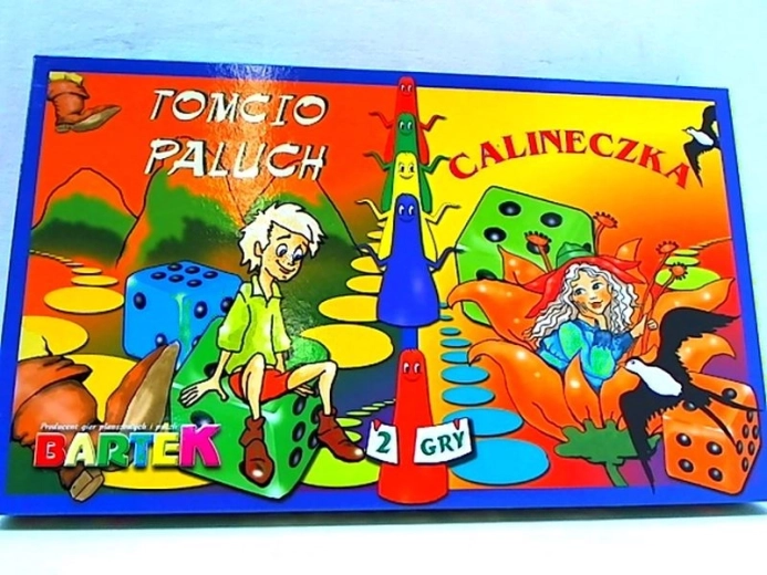 Due giochi da tavolo: Pollicino e Tom Thumb
