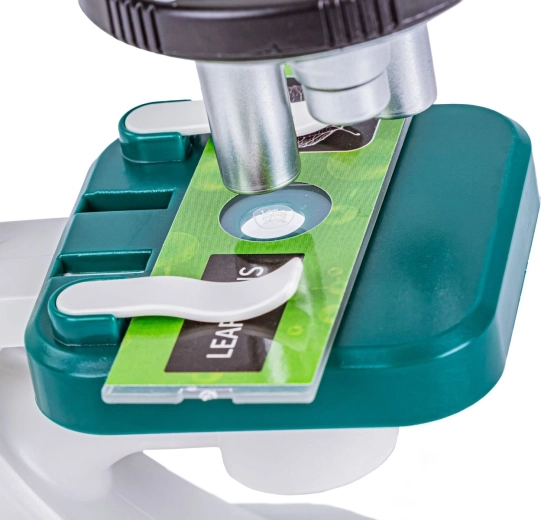 Tavolino stabile con clip per vetrino