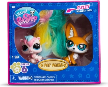 Figurine Littlest Pet Shop 2 pezzi