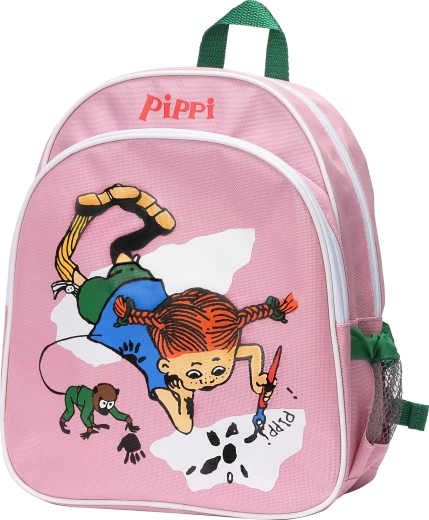 Zaino rosa per bambini Pippi per l’asilo