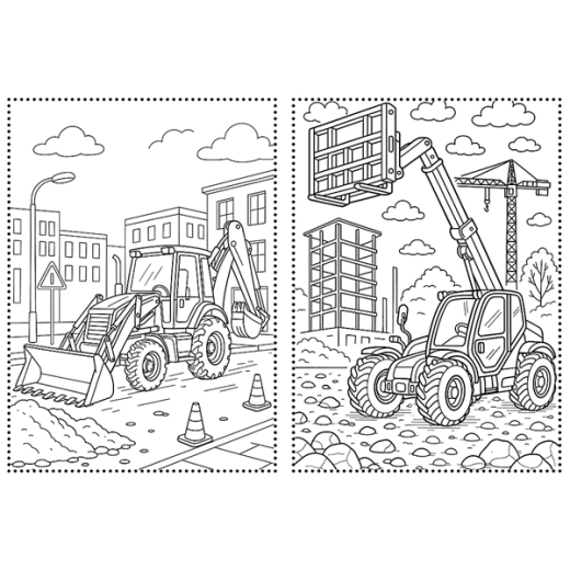 Mezzi da cantiere che i bambini amano