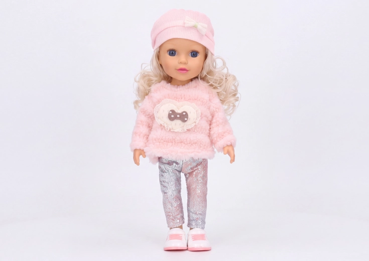 Bambola con cappellino 36 cm