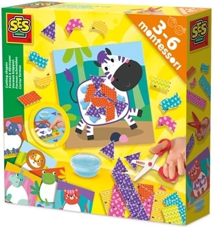 SES Creative Montessori ritaglio delle forme