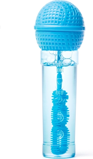 Tubo trasparente con soluzione