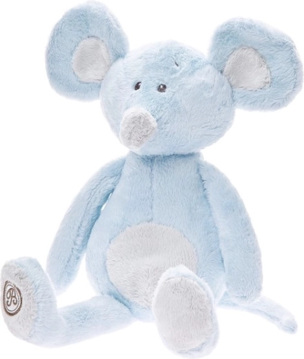 Topolina di peluche Lena blu 20 cm