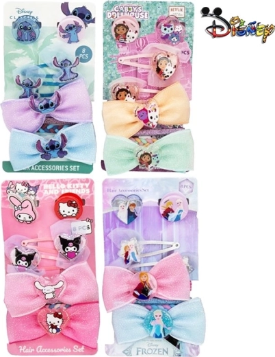 Set di accessori per capelli con motivi su licenza