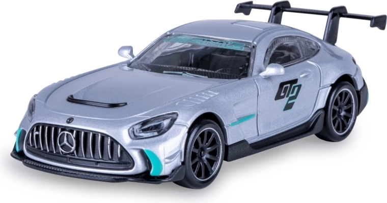 Modello in metallo Mercedes-AMG GT2 in scala 1:43, argento