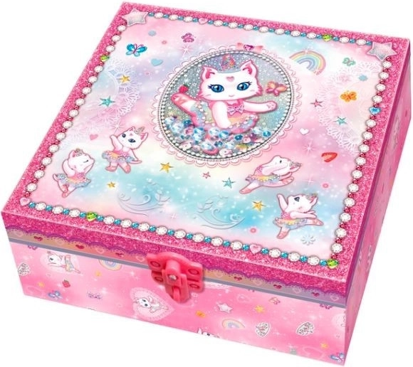Pecoware Set di scatole con ripiani - Ballerina gattina