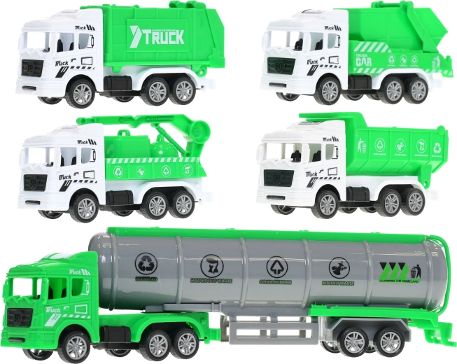 Cinque veicoli diversi per un gioco vario