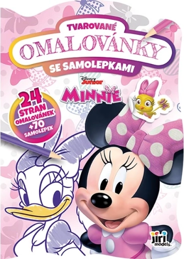 Album da colorare sagomato Minnie