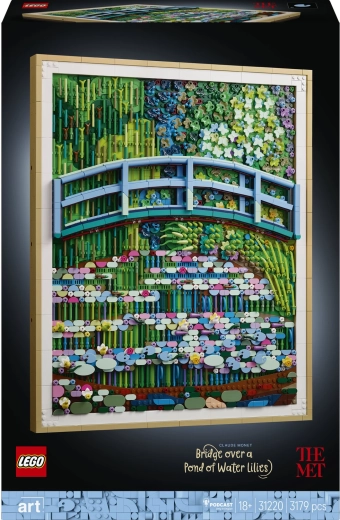 LEGO Art Claude Monet – Ponte sul laghetto delle ninfee