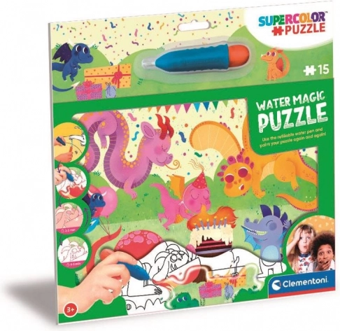 Puzzle magico Water Magic: Draghi 15 pezzi