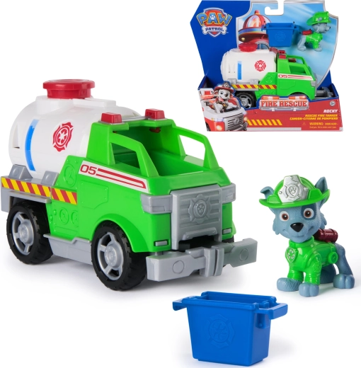 Paw Patrol Fire Rescue: autocisterna dei pompieri di Rocky