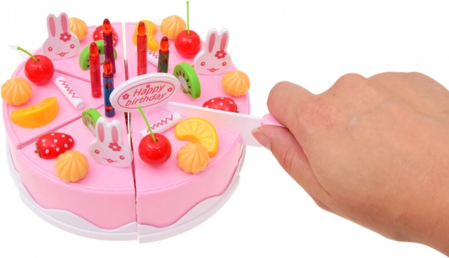 Torta da tagliare con velcro