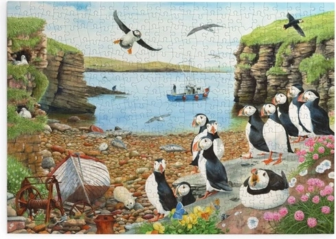 Puzzle House of Puzzles Il giardino della nonna, 500 pezzi grandi
