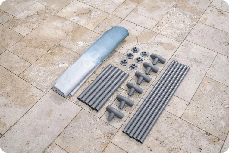 Set completo con filtrazione e copertura