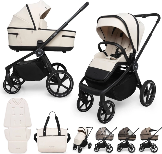 Passeggino combinato Muuvo Five 2in1 desert sand