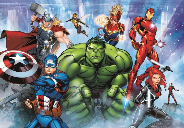 Puzzle 180 pezzi Super Color Avengers