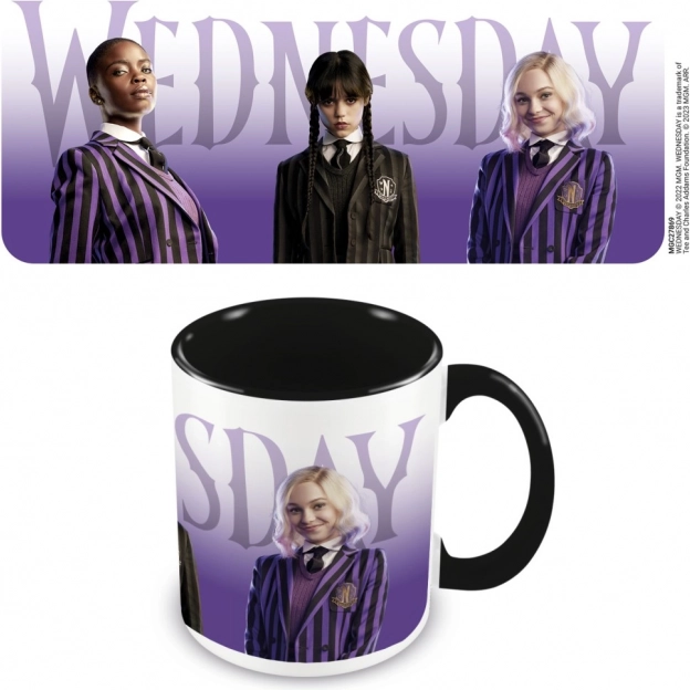 Tazza in ceramica Wednesday – Nevermore Student 315 ml